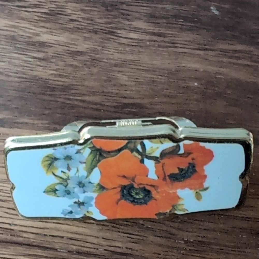 Vintage Japan Lipstick Mirror Clip